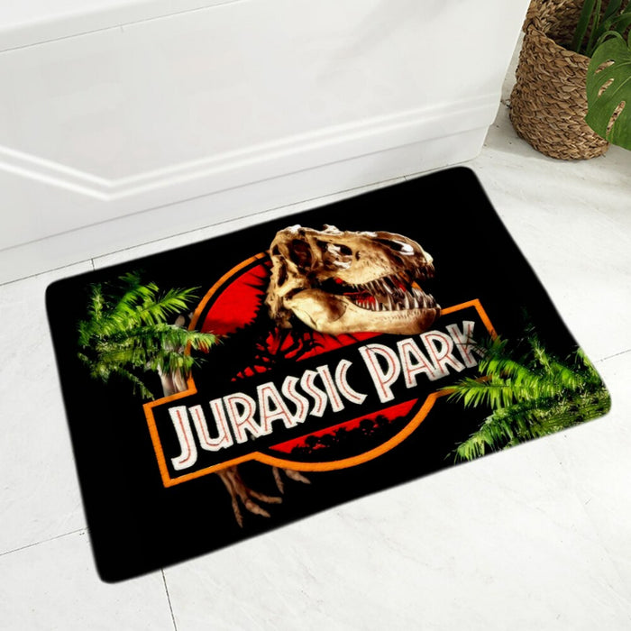 Home Decor Jurassic Park Logo Floor Mats