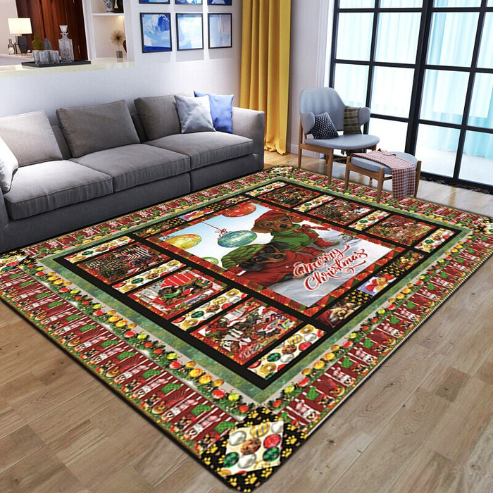The Anti-Skid Printed Floor Mat For Home Decor