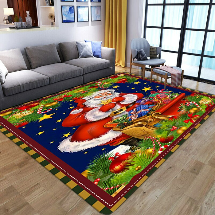 Christmas Designed Floor Mat
