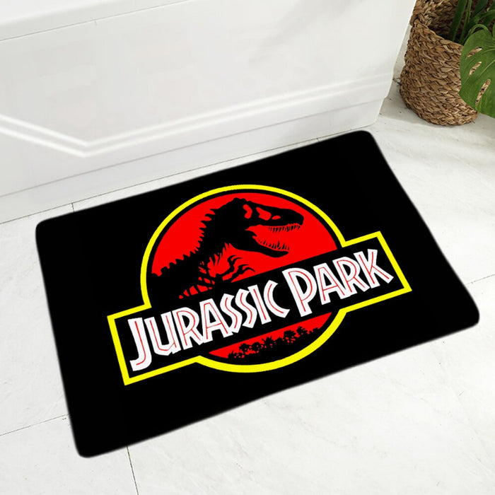 Home Decor Jurassic Park Logo Floor Mats