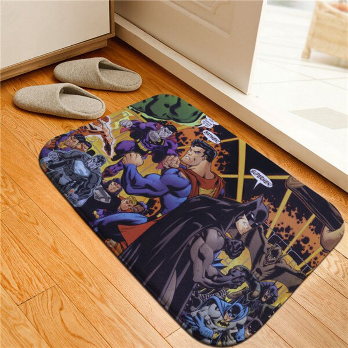 Non-Slip Batman Printed Floor Mat