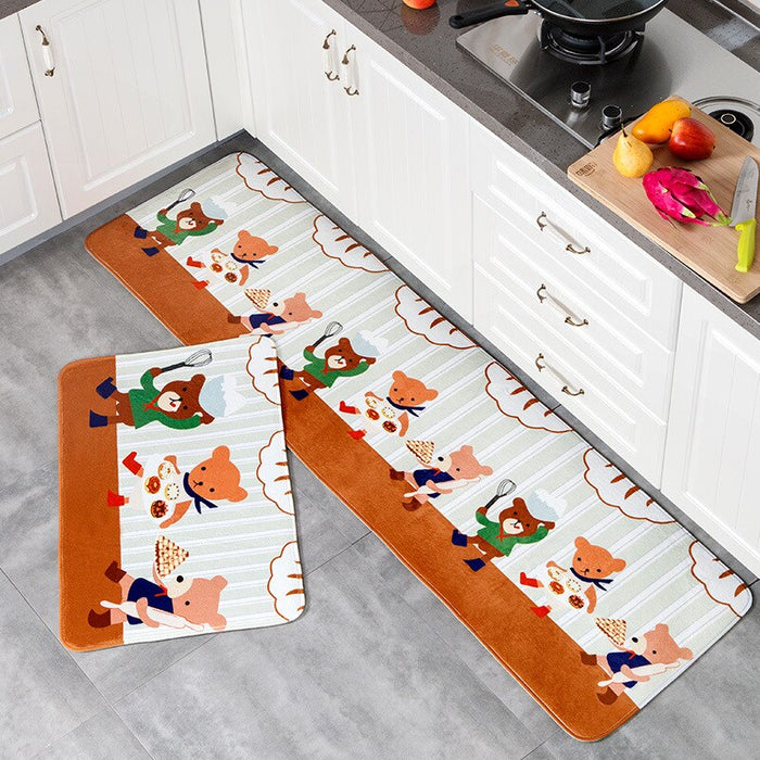 Home Decor Anti-Slid Printed Floor Mat