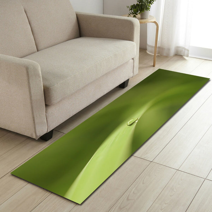 Anti-Skid Leaf Printed Floor Mat For Home