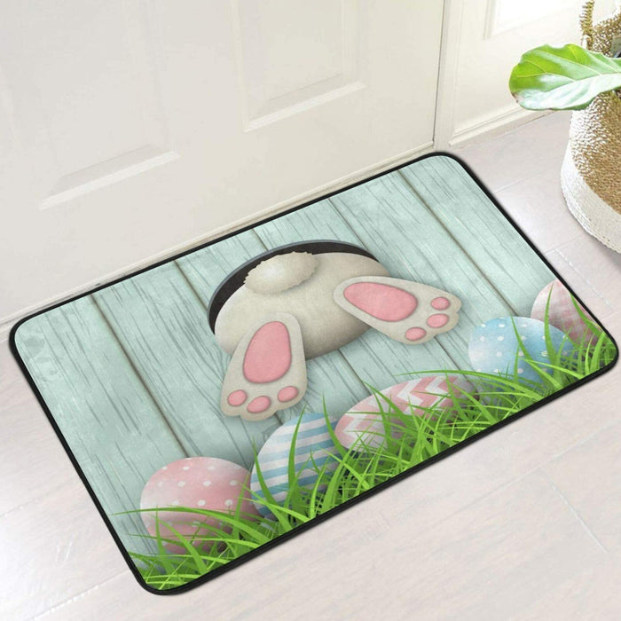 Happy Rabbit Egg Decorative Floor Carpet