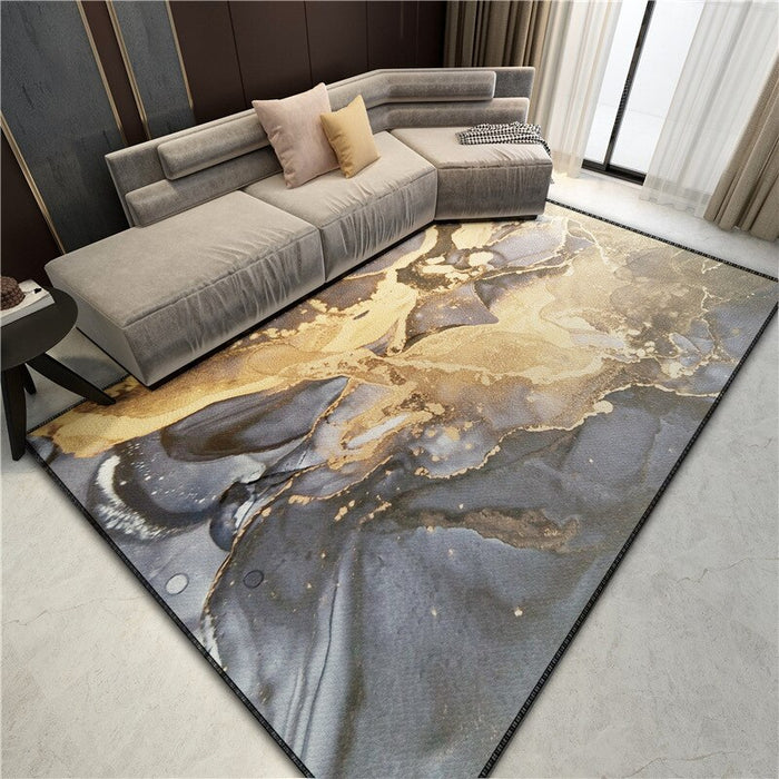 Non-Skid Marble Finish Printed Floor Mat