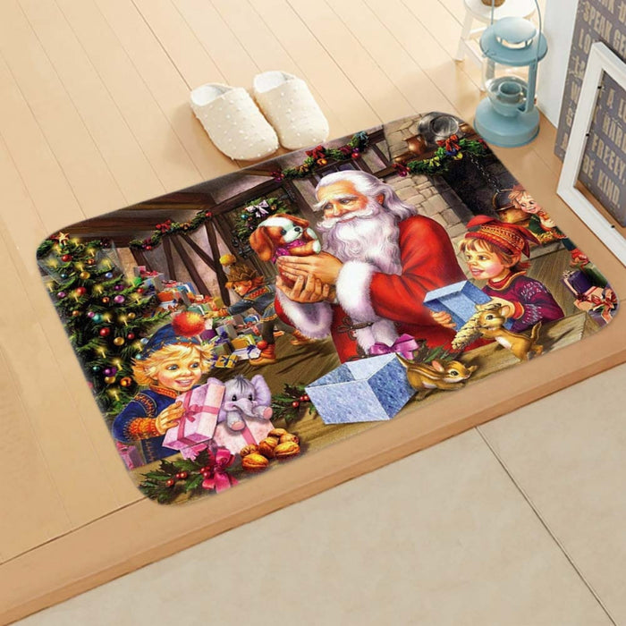 Santa Welcome Home Floor Mats