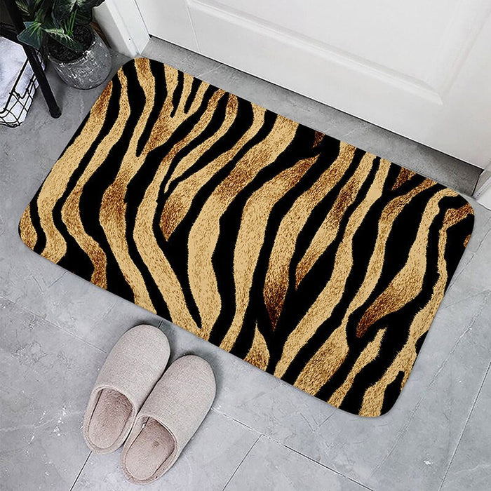 Non-Slip Animal Skin Pattern Printed Floor Mat