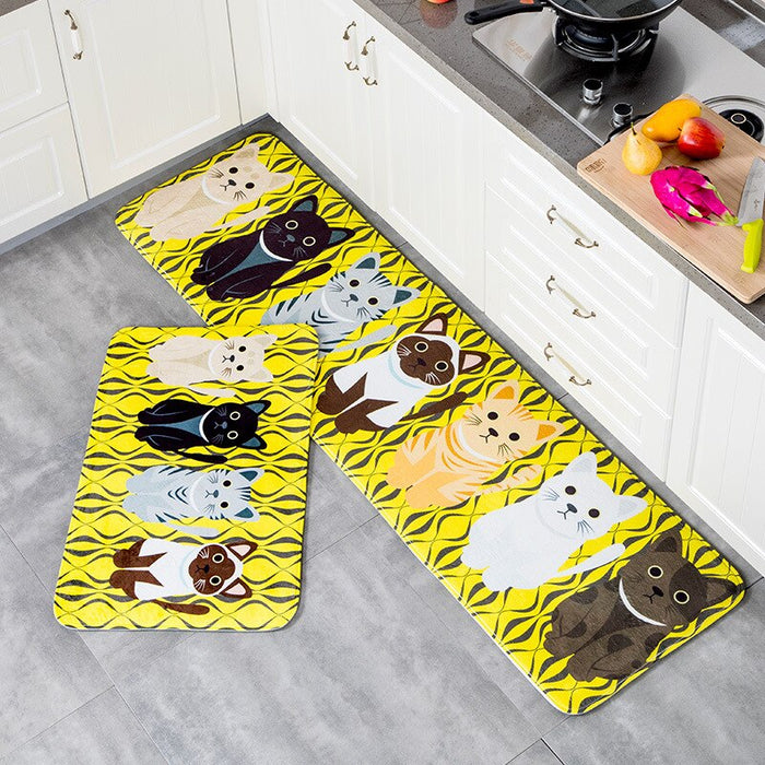 Home Decor Anti-Slid Printed Floor Mat