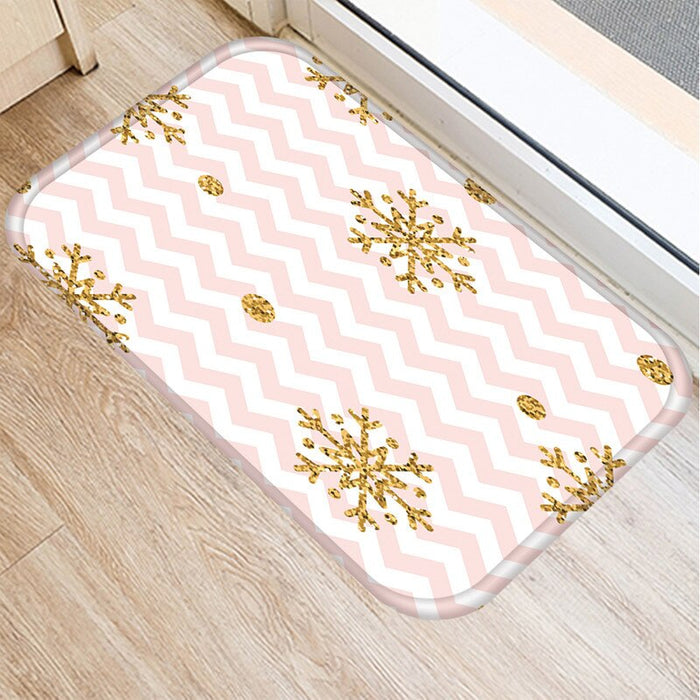 Non-Slip Painted Style Printed Floor Mat For Home