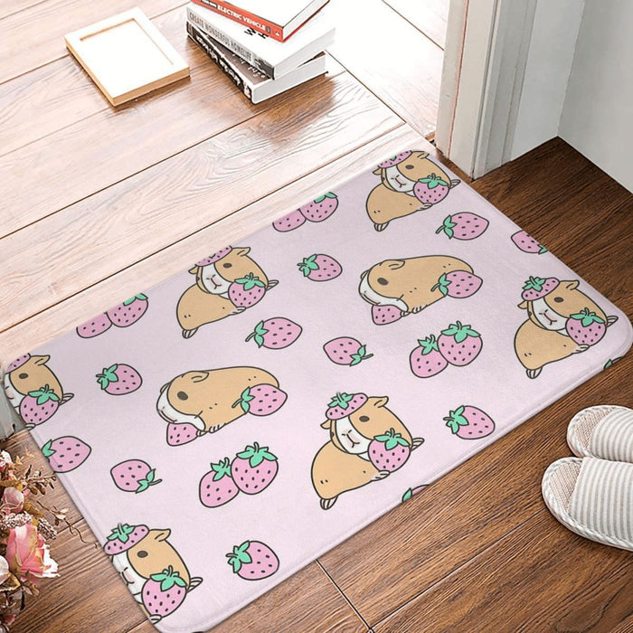 Anti-Slip Beaver Printed Floor Mat