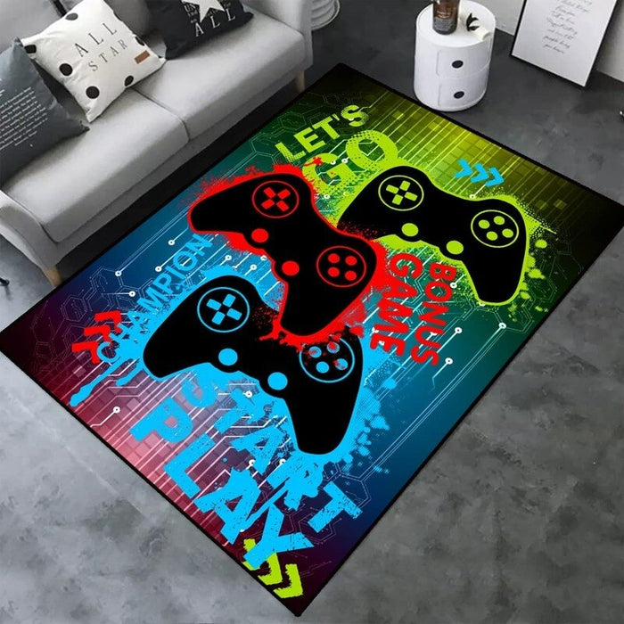 Gaming Themed Home Decor Floor Mat