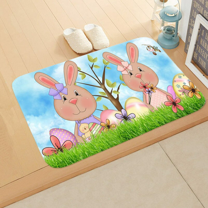 Easter Themed Decorative Floor Carpet