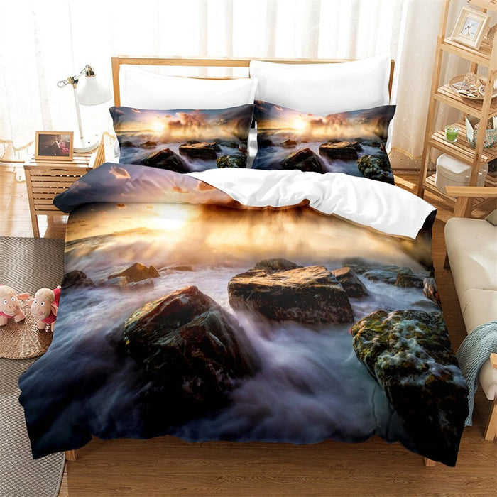 Beautiful Landscape Bedding Set