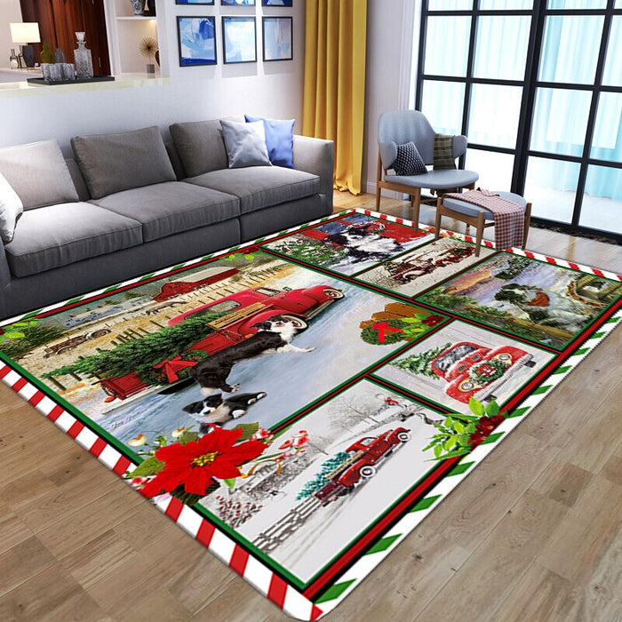 The Non-Slip Christmas Printed Floor Mat