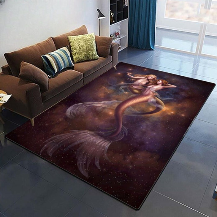 Non-Skid Zodiac Printed Floor Rug