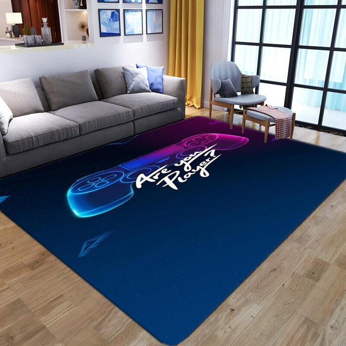 Non-Skid Controller Printed Floor Mat